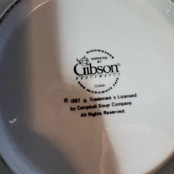 Gibson Campbells Soup Bowls - Picture 8 of 10